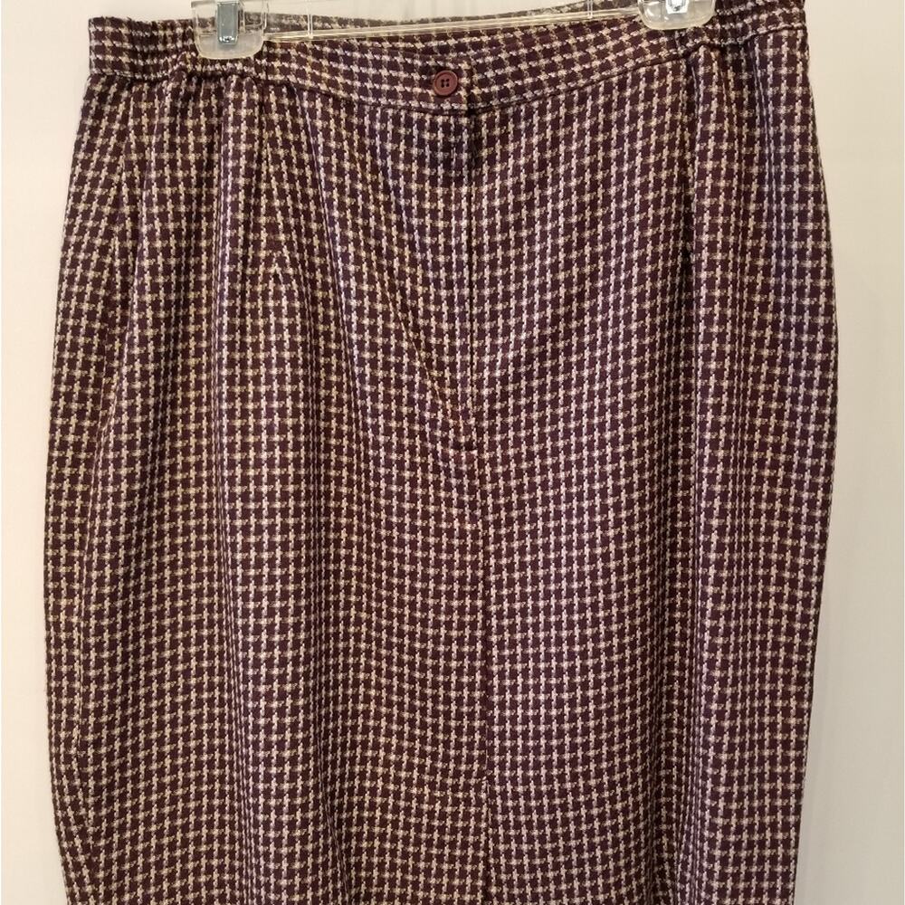 Suit Co. Purple Vintage 90s 2 pc. Suit Blazer - Picture 11 of 12